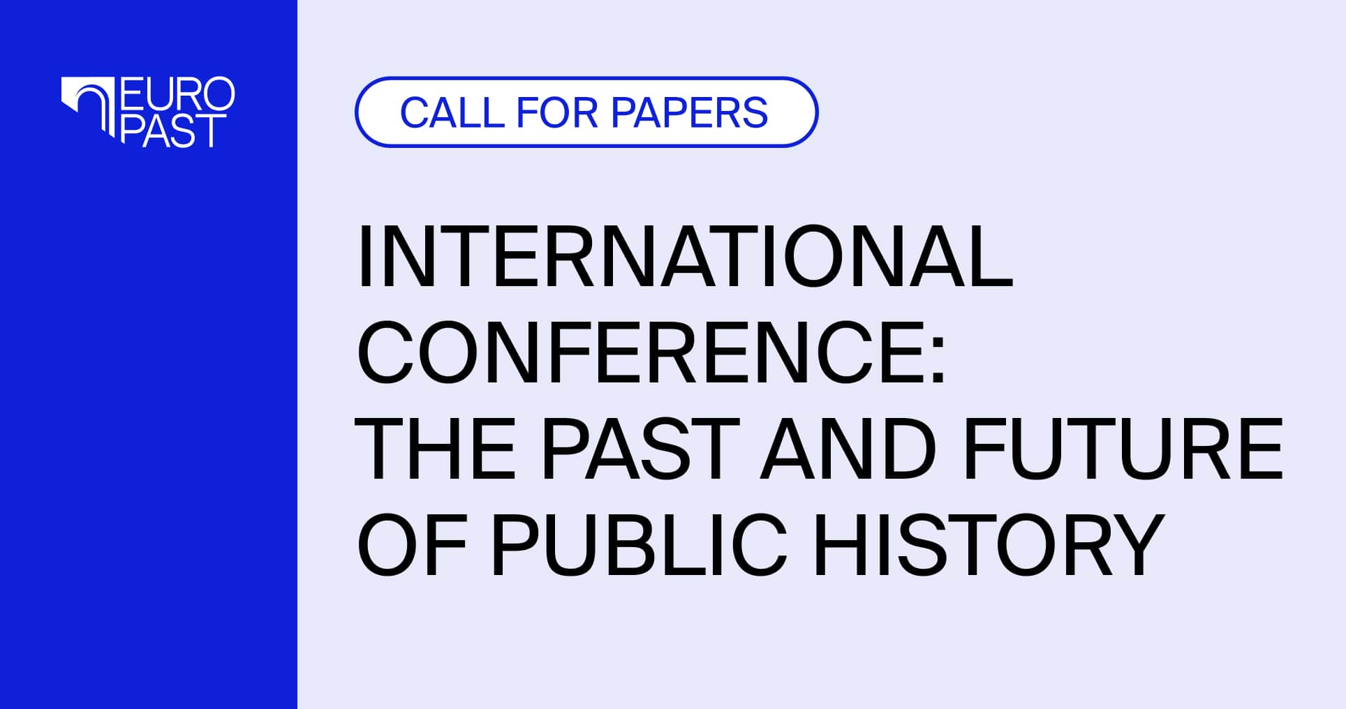 International Conference: The Past and Future of Public History